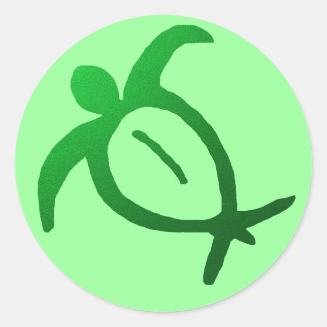 Adesivo Hawaiian Honu Petrogliph - Sticker (Frente)