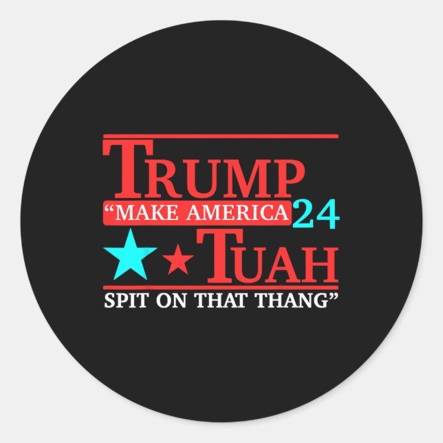 Adesivo Hawk Tuah Funny Viral Humor Meme Video Girl 24 (Frente)