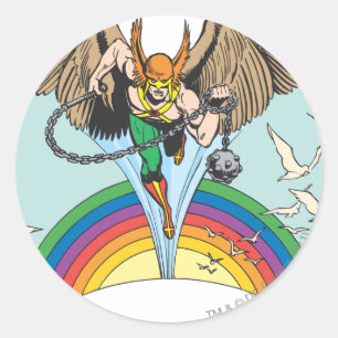 Adesivo Hawkman voa pelo Sky