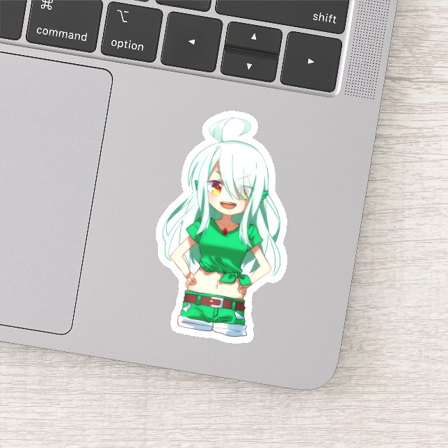 Adesivo HayaTikaze's sticker ④haha! シール (Detalhe)