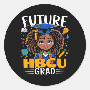 Adesivo Hbcu Futuro Formando Negra Graduação Hbcu