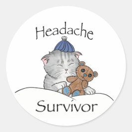 Adesivo Headche Survivor