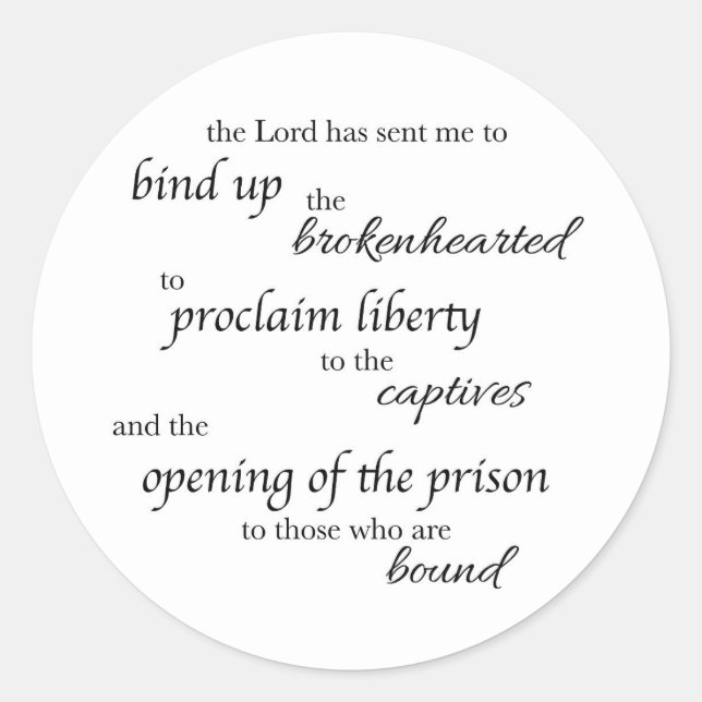 Adesivo Heal the Brokenhearted Sticker (Frente)