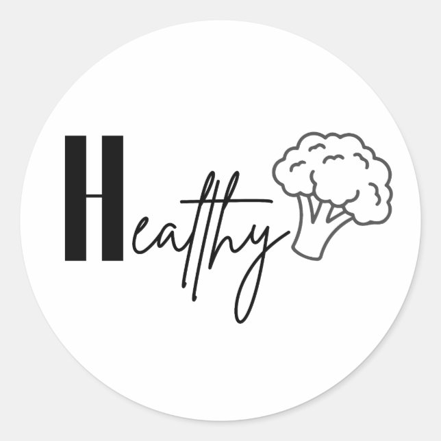 Adesivo Healthy  (Frente)
