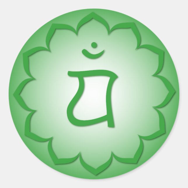 Adesivo Heart Chakra - Anahata (Frente)