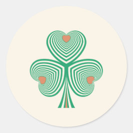 Adesivo Heart Clover