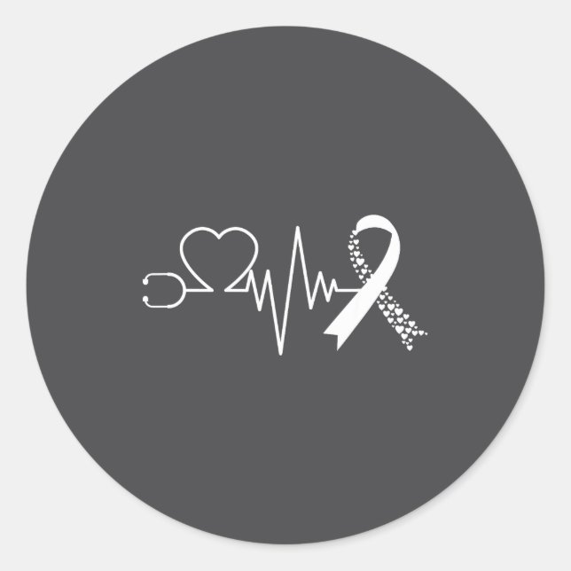 Adesivo Heart Disease Awareness Go Red In February Health  (Frente)