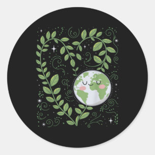 Adesivo Heart Earth Day 2025 Environment Plant Leaf