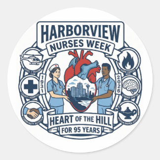Adesivo Heart of the Hill Sticker (Design A)