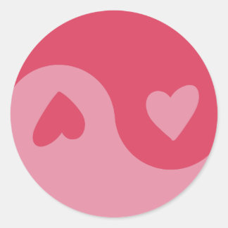 Adesivo Heart Yin Yang Sticker