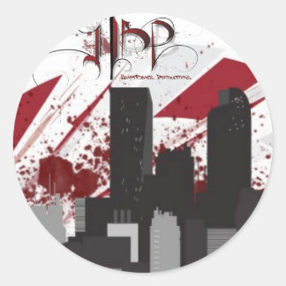 Adesivo HeartBeats Productions Skyline Sticker