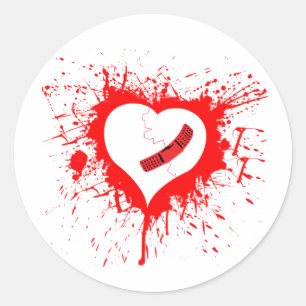 Adesivo Hearted quebrado… outra vez