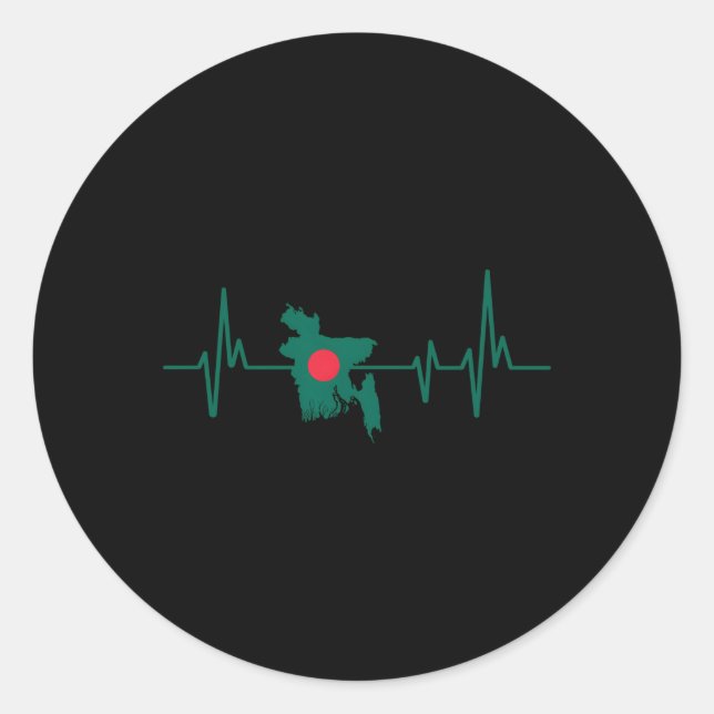 Adesivo Hebeat Bangladesh Flag (Frente)