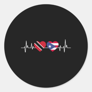 Adesivo Hebeat Porto Rico Flag Trinidad E Tobago