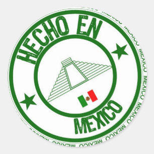 Adesivo Hecho en méxico
