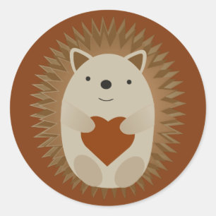 Adesivo Hedgehog Heart