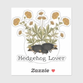 Adesivo Hedgehog Lover Woodland