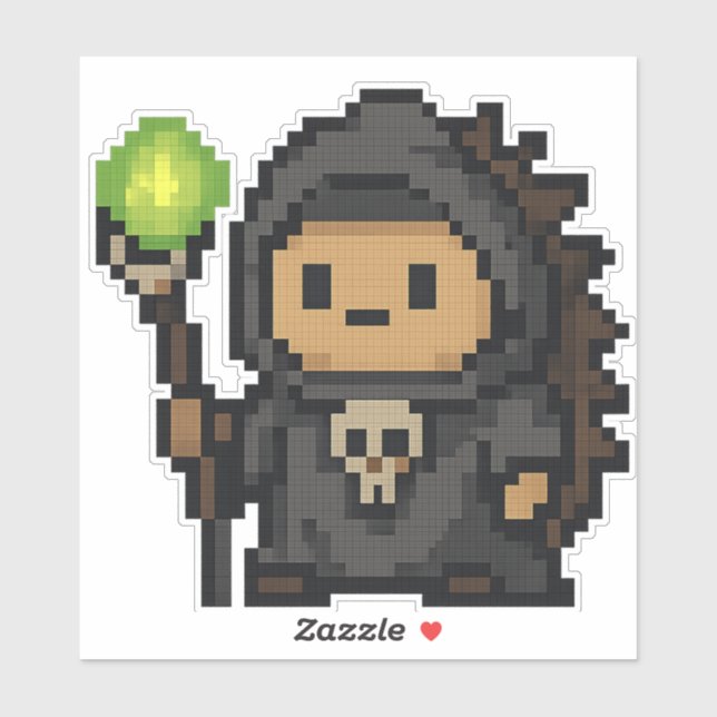 Adesivo hedgeog necromcer 6x6 (Folha)