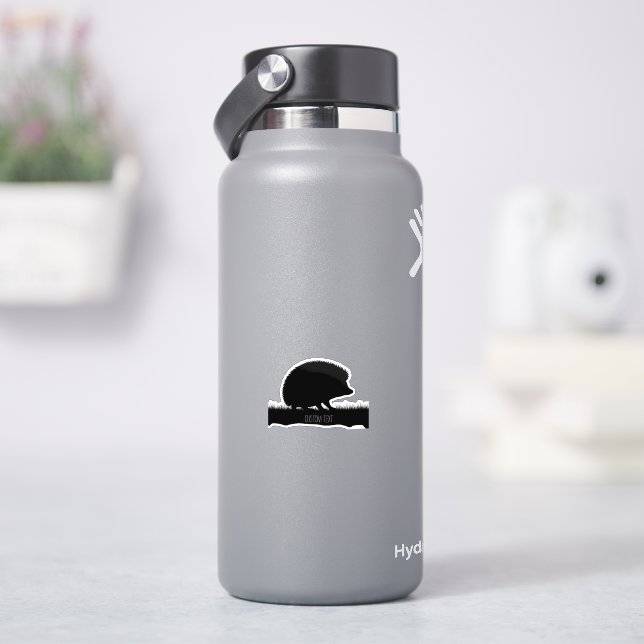 Adesivo Hedgie Chic Personalizado: Diálogo de Texto Person (HidroFlask)