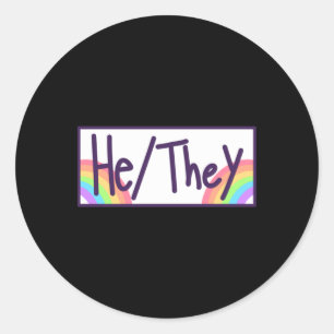 Adesivo Heeles Pronounes Card Sticker