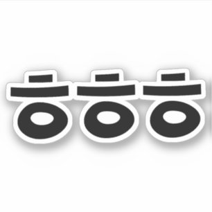 Adesivo HEHEHE ㅎ ㅎ ㅎ Coreano