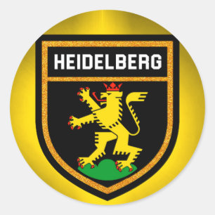 Adesivo Heidelberg Flag