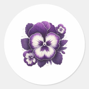 Adesivo Heimer Purple Floral Pansy Dementia Heimers Awaren