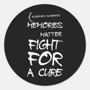 Adesivo Heimerheimer Awarness Design Suportamento Mês Roxo