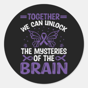 Adesivo Heimerheimer Brain Design Purple Heimerheim