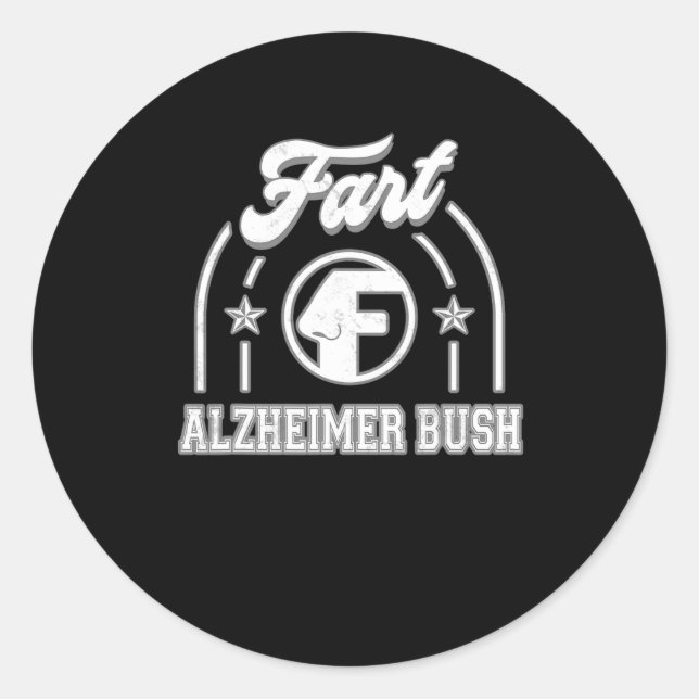 Adesivo Heimerheimer Bush Fart Funny (Frente)