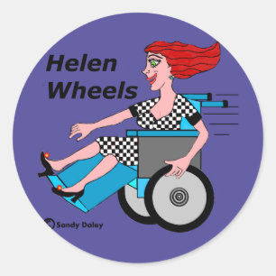 Adesivo Helen Wheels Hell on Wheels