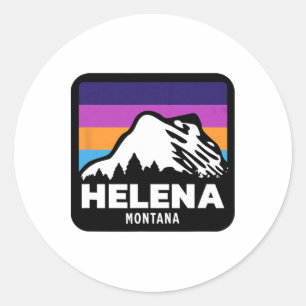 Adesivo Helena Montana Pesca Esqui Snowboard Família