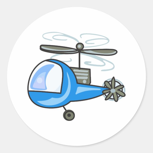 ADESIVO HELICÓPTERO DE CRIANÇAS (Frente)