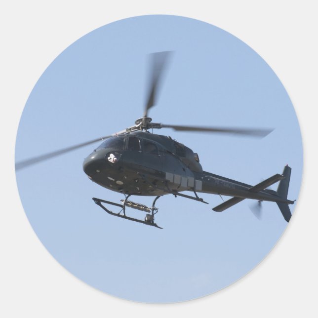 Adesivo helicóptero voador (Frente)