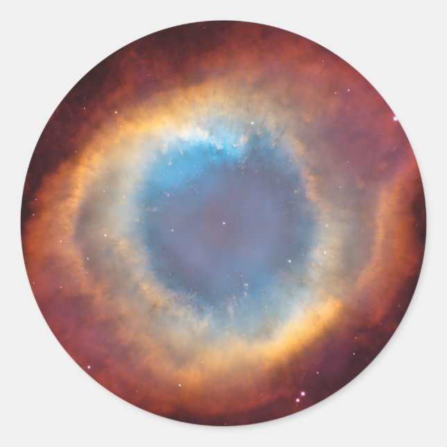 Adesivo Helix Nebula, do Hubble (Frente)