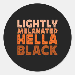 Adesivo Hella Black History Melanin African