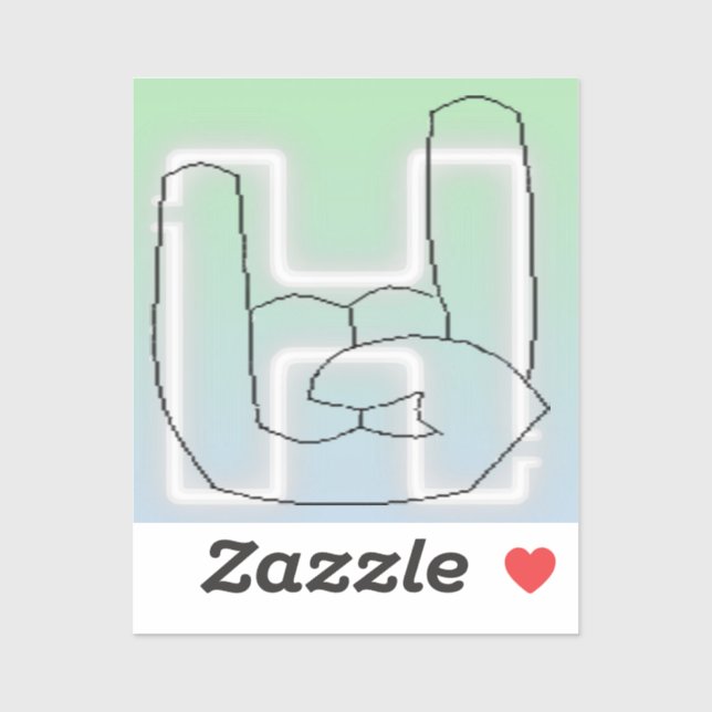 Adesivo Hella Button (Folha)