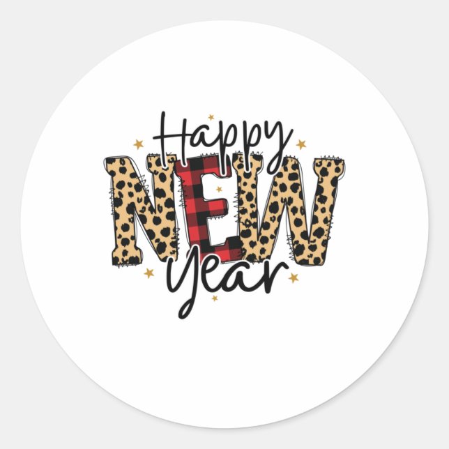 Adesivo Hello 2022 Happy New Year 2022 (Frente)