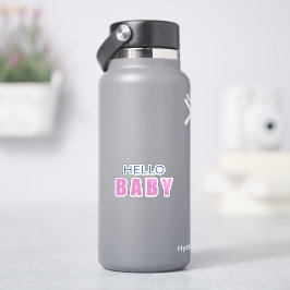 Adesivo Hello Baby Shower Sticker