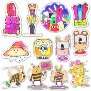Adesivo Hello Designer Sticker Set 1