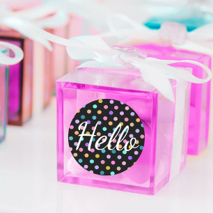 Adesivo Hello Polka Dots
