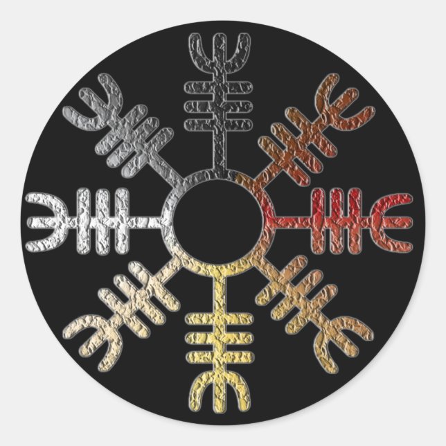 Adesivo Helm of Awe Bear Pride Sticker (Frente)