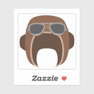 Adesivo Helmet Piloto