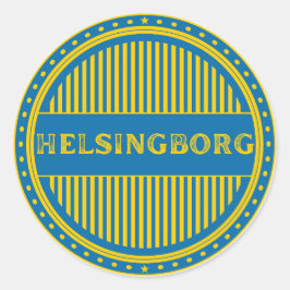 Adesivo Helsingborg City Pride Emblem – Swedish Identity