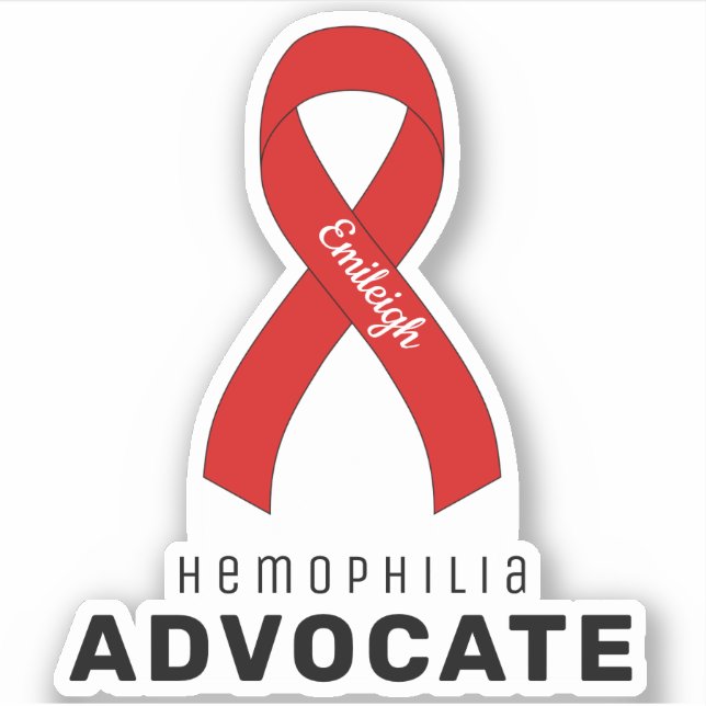 Adesivo Hemofilia Advocate vinil Sticker (Frente)