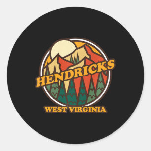 Adesivo Hendricks West Virginia Vintage Caminhada na Monta