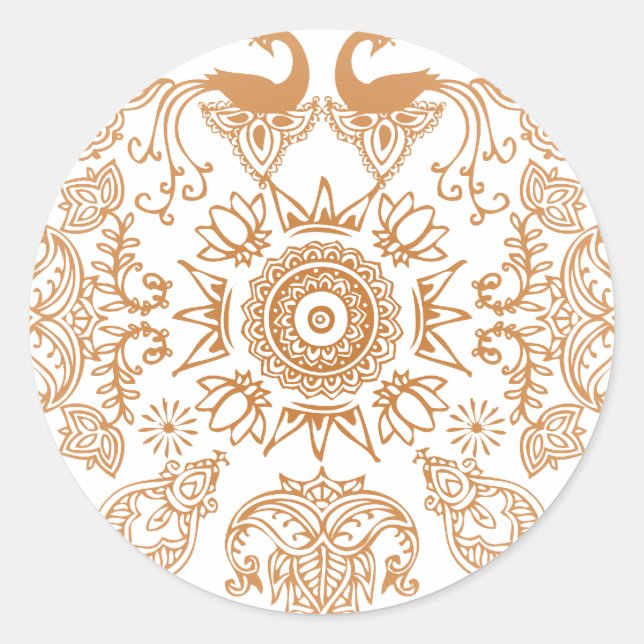 Adesivo Henna Rock Stickers (Frente)