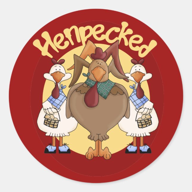 Adesivo Henpecked (Frente)