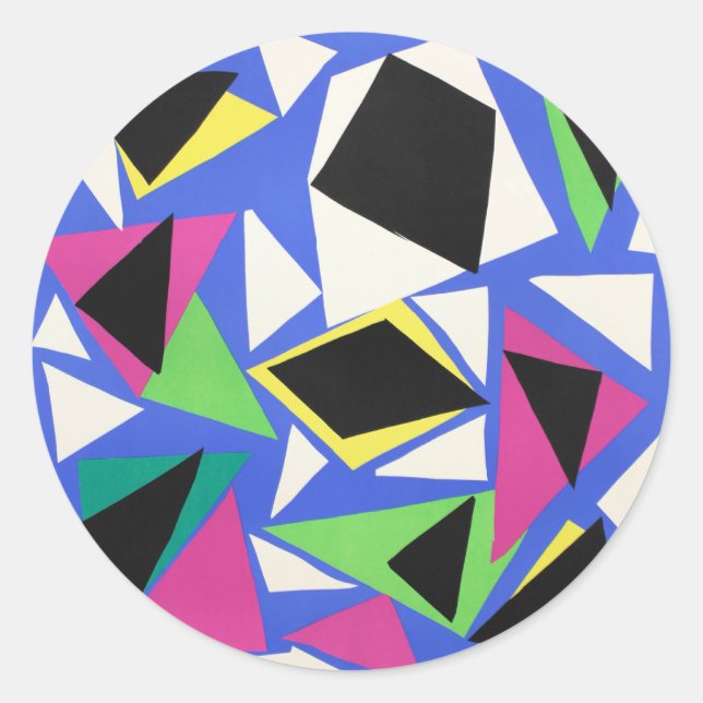 Adesivo Henri Matisse's Exhibition Poster (Frente)