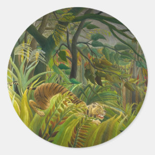 Adesivo Henri Rousseau - Surpreso!